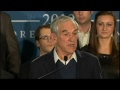 Ron Paul speech after placing 2nd in New Hampshire MSNBC 1/10/12
