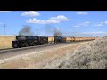 Union Pacific Big Boy 4014 and UP 844 - First Double Header