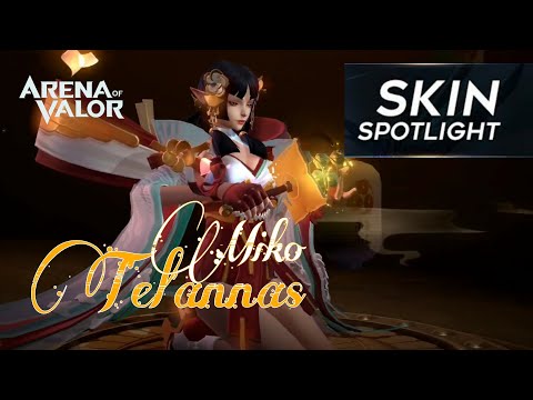 【AOV】Skin Baru Miko Tel'annas | ARENA OF VALOR | LiênQuân | ROV | 傳說對決