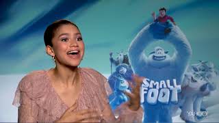 Smallfoot Interview With Zendaya