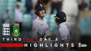 Nine Wicket Win | Highlights - England v South Africa Day 5 | 3rd LV= Insurance Test 2022