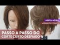 Corte de cabelo curto desfiado - Passo a passo by Alejandro Valente