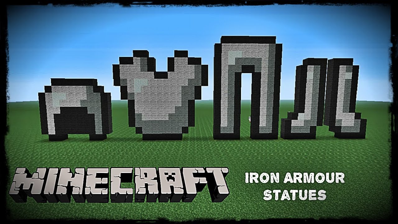 Minecraft Steve with Iron Armor