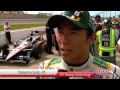 Takuma Sato talks qualifying at Iowa (Japanese)