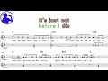 Beyonce - Poison karaoke version sheet music for players,chorus added(Ye karaoke)