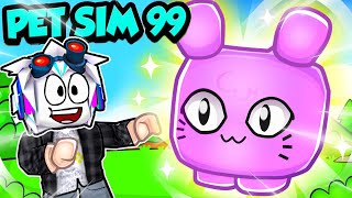 В Первую Секунду Зашел В Pet Simulator 99! Мой Первый День Игры! 1 Серия Roblox Pet Simulator 99