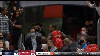 Demar Derozan Gets Ejected Mental Breakdown After Chokes Game Winner&Taunted By Bulls Fans