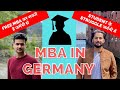 How to do MBA in Germany | Germany में Student के असली Struggle | Is Free MBA possible In Germany?