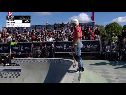 1st Place - Jordyn Barratt (USA) 85.87 | Malmo, SWE | 2018 Women's Vans Park Series