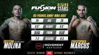Cristian Molina vs Christopher Marcus - Gillette, WY 11/6/2021