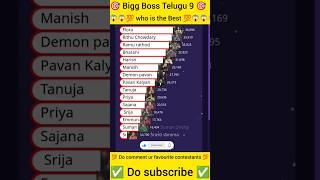 Bigg Boss Telugu 9 Who Is The Best