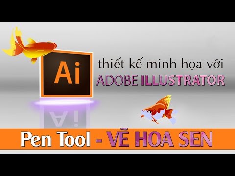 VẼ HOA SEN - Pen Tool - Adobe Illustrator-VỰA ĐỒ HỌA