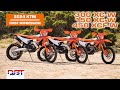 Quick 2024 KTM Off-Road Bikes Riding Impressions | 300 XC-W, 150 XC-W, 450 XCF-W Dirt Bike Test