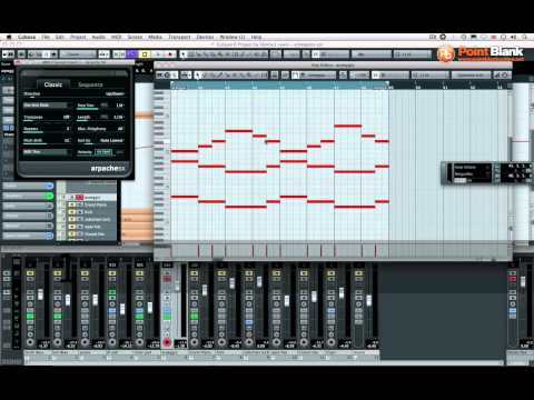 Cubase 6 - Introduction to the Arpache SX MIDI Plugin