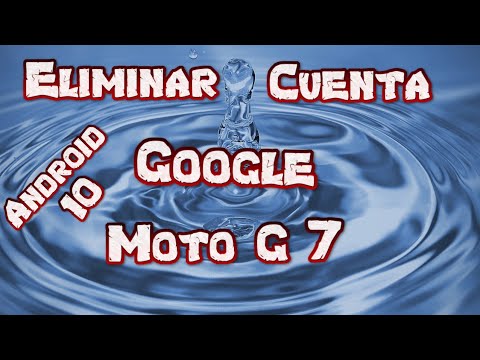 Delete Google Account Moto G7 Android 10 Delete Google Account Moto G7 Android 10