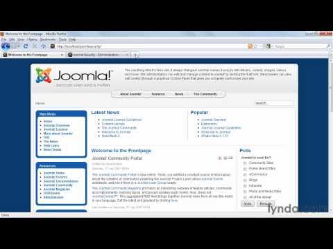 Как сделать сайт с помощью joomla видеоуроки