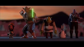 Yo Cuando Tengo Un Sueño Shrek, Thanos, Yoda Vs Shaggy