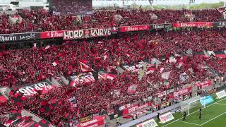 Victory song by Leverkusen fans.