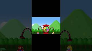 Super Mario And Peach Swaps Brains In A Vending Machine Game Animation