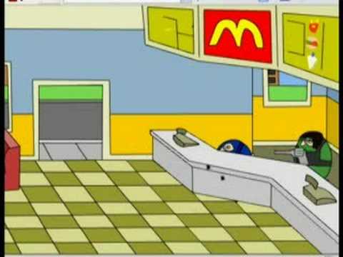 Very cool & funny flash Counter-Strike animation. Nugget shaped CT's & T's 