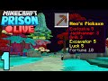 Fresh Start | Let's Play Minecraft Prison Episode 1 (Bedrock/Java Server IP)