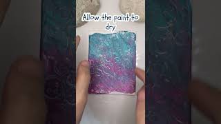 Applying The Dendritic Paint Technique To Polymer Clay