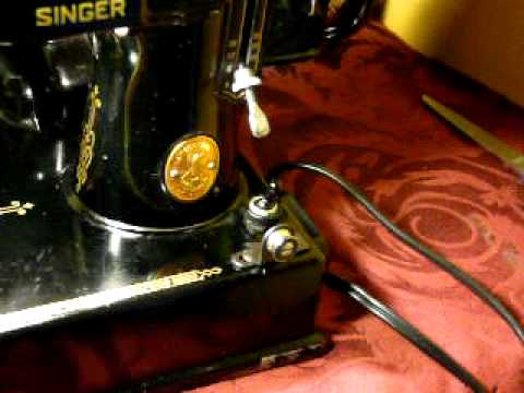 singer featherweight sewing manual