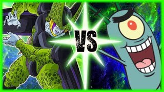 Dragonball Super Friends Perfect Cell VS Plankton
