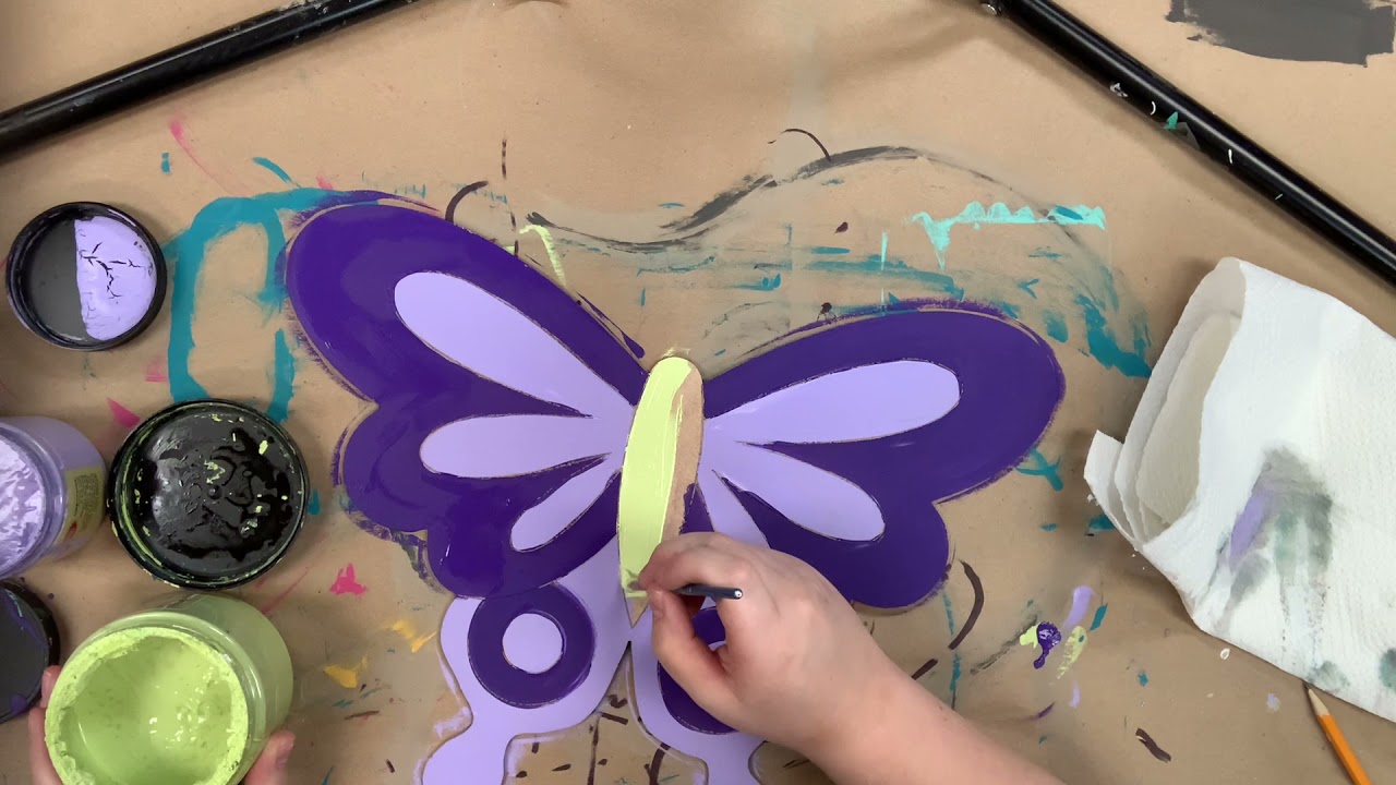 Butterfly Step by Step Video Tutorial s9p1
