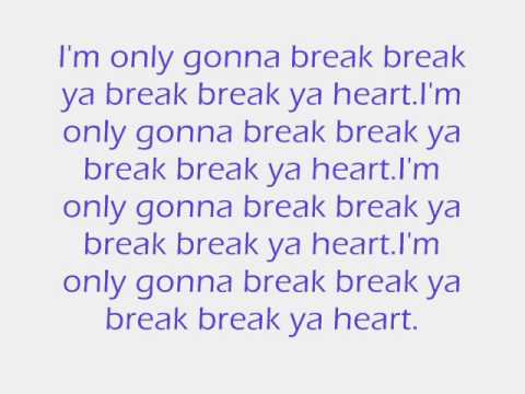 Taio Cruz - Break Your Heart + songtext