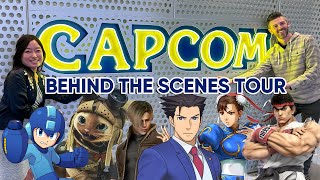 Behind The Scenes Tour Inside Capcom Headquarters - Super Kit & Krysta 64