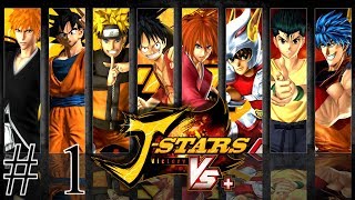 J-Stars Victory Vs Walkthough Ps3 - Part 1 - Dynamic Arc - Luffy Vs Ace