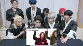 STRAY KIDS reaction to BLACKPINK - 'BOOMBAYAH' 2X Faster Dance