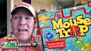 Mouse Trap Game Unbox, Setup, Action - Dandy Fun House Episode 19