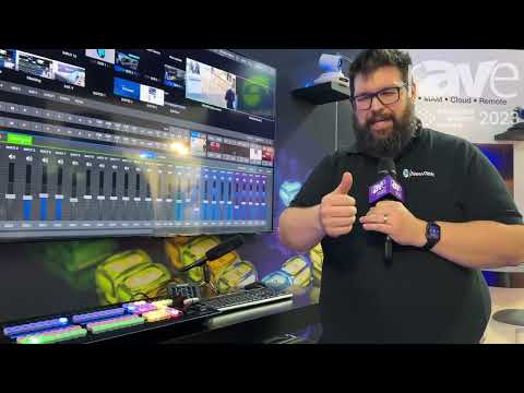 ISE 2023: NewTek Describes TriCaster Flex Control Panel for Live AV Mixing, Live PTZ Camera Control