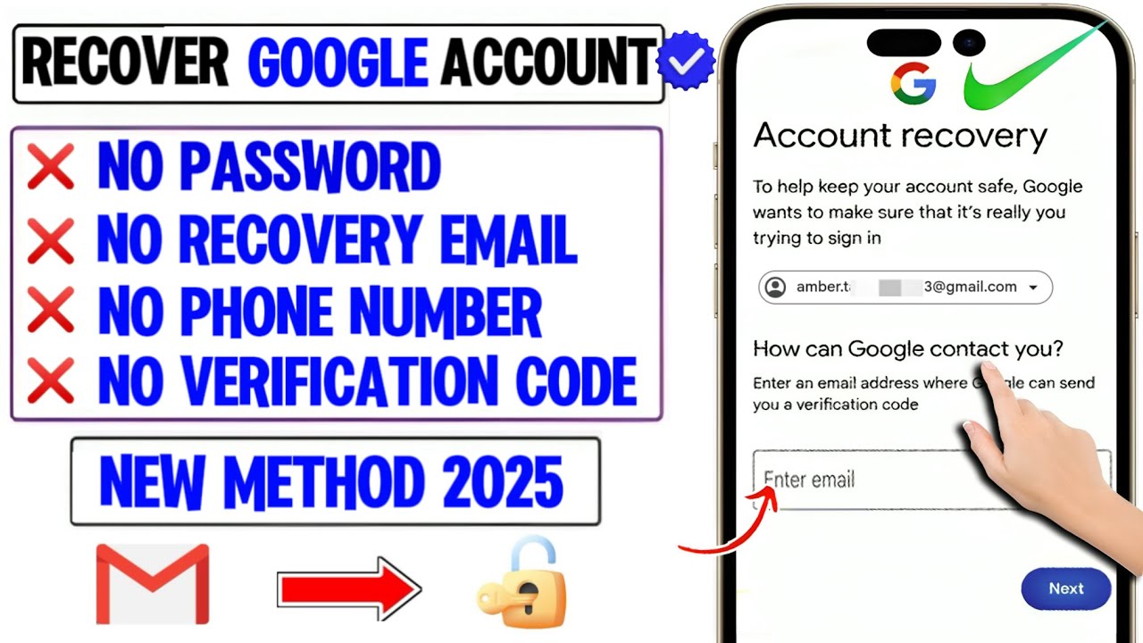 How To Recover Google Account Without Phone Number And How To Recover Google Account Without Phone Number And