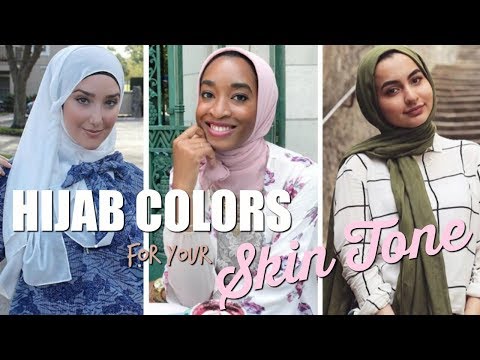 Perfect Hijab Colors For Your Skin Tone - YouTube