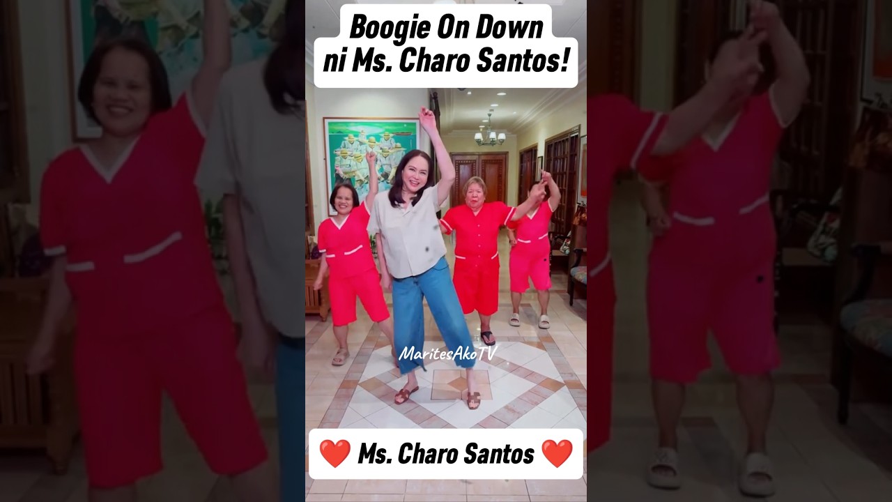 OMG! BOOGIE ON DOWN NI MS. CHARO SANTOS! #shorts OMG! BOOGIE ON DOWN NI MS. CHARO SANTOS! #shorts