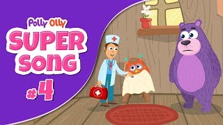 S01E04: Polly calls doctor when Olly gets sick | Super Song 4