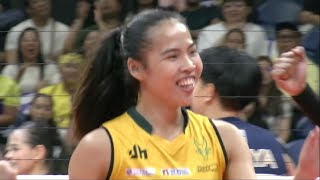 Mitzi Panangin Comes Alive In Set 3 For Feu Vs. Nu Uaap Season 87 Womens Volleyball Final Four