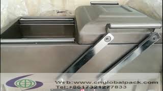 Automatic single chamber food meat grains table vacuum sealer vacuum packing machine