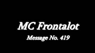 Watch Mc Frontalot Message No 419 video