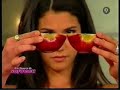 DELFINA, SECRETARIA De SOFOVICH, CORTA LA MANZANA