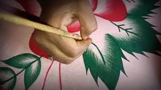 How to draw a flower, drawing and painting a flower for kid