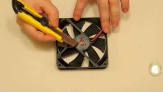 Reparar Ventilador de Ordenador (120x120) Eliminando sus Ruidos
