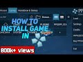 How To Install Game Easily in PPSSPP Emulator in hindi