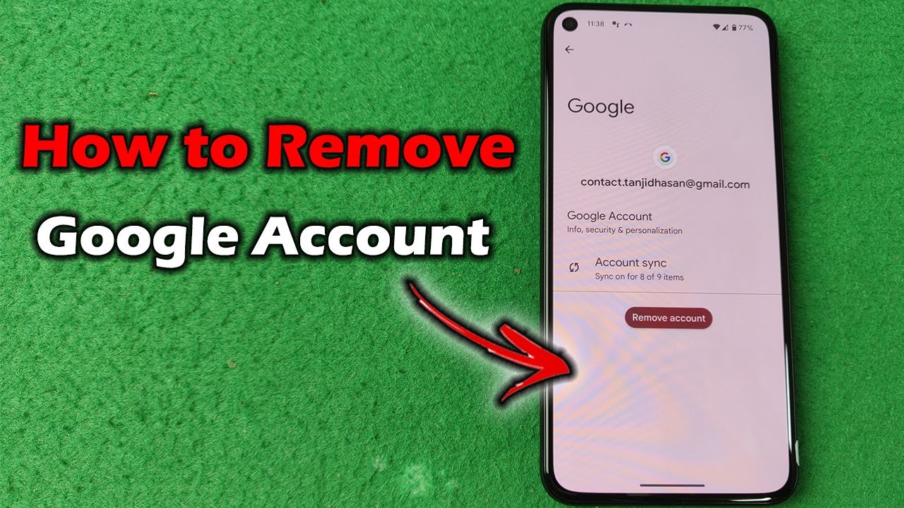 How to Remove Google Account From Google Pixel | Full How to Remove Google Account From Google Pixel | Full