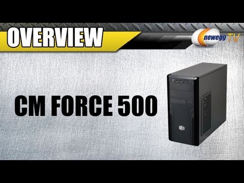 Newegg TV: COOLER MASTER CM Force 500 ATX Mid Tower Computer Case Overview