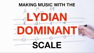 How To Make Music With The LYDIAN DOMINANT Scale On Your Guitar