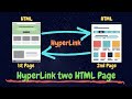How to create links in HTML | How to link one page to another page in HTML | HTML Hyperlink tag